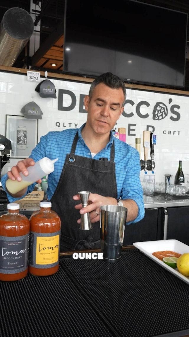 Ready to Celebrate Dad this weekend? Surprise him with this amazing @drinktoma  cocktail!

Pickled Bourbon Bloody Mary
- 4oz of Toma Horseradish
- 1.5oz of bourbon
- 1/4oz of lemon juice
- 1/3oz of pickle brine