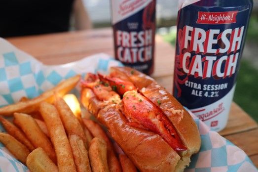 Dive into flavor this National Lobster Day with a perfect pairing: Fresh Catch Ale and your favorite lobster dish! 🍻🦞 Savor the taste of summer with Narragansett Beer's crisp brew, crafted to complement the richness of fresh seafood. Cheers to coastal classics and unforgettable moments shared with friends. #NationalLobsterDay #FreshCatchAle #NarragansettBeer"