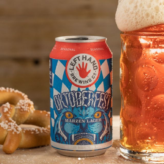 It’s time to raise your steins high! 🍺 @lefthandbrewing Oktoberfest Märzen Lager is back with its toasted, biscuity malt balanced by spicy noble hops & a clean lager finish. Embrace the season! Prost! 🍂 🥨

📸 @labellaphotodenver